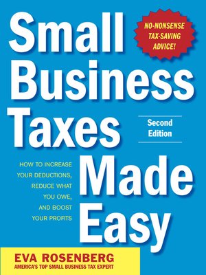 cover image of Small Business Taxes Made Easy